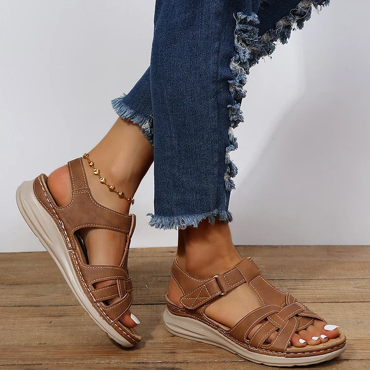 Rowan | Leather Arch Support Sandals Women