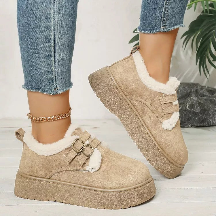 Rowan buckle winter ankle boots