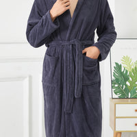 Rowan | Men's Hooded Dressing Gown