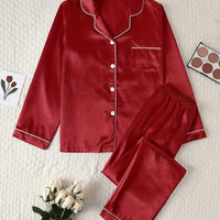 Rowan | Women's Satin Pyjama Set