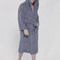Rowan | Men's Hooded Dressing Gown
