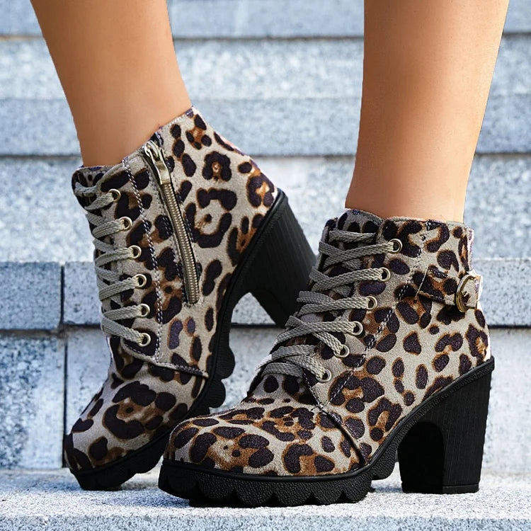 Rowan | Women's Lace-Up Ankle Boots