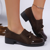 Rowan | Slip On Chunky Loafers Women