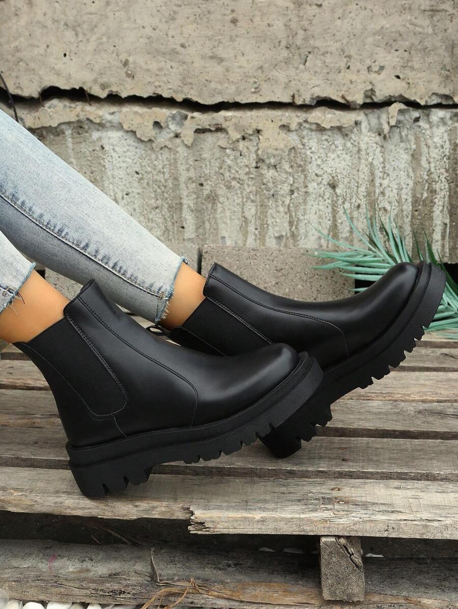Rowan | Platform Chelsea Boots