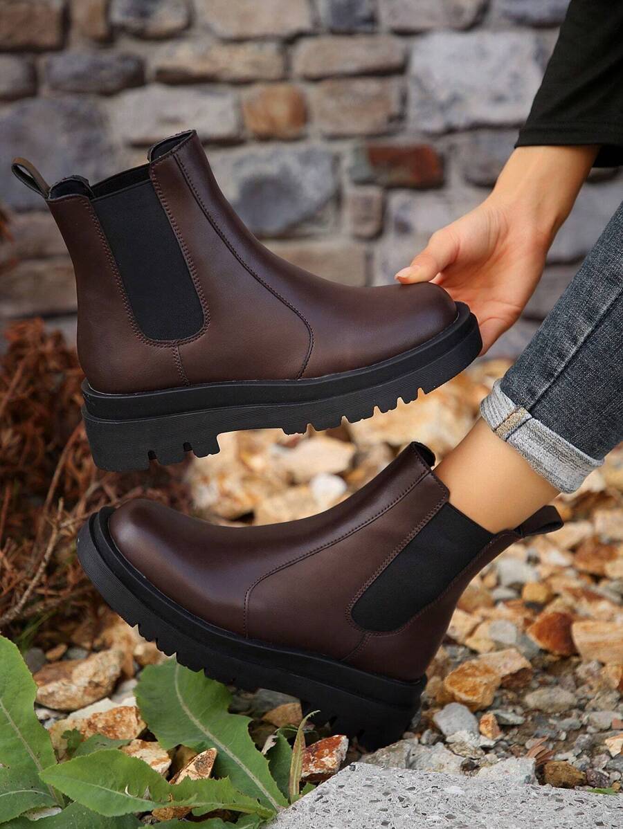 Rowan | Platform Chelsea Boots