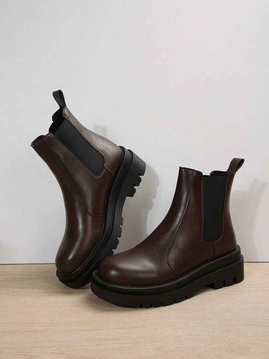 Rowan | Platform Chelsea Boots