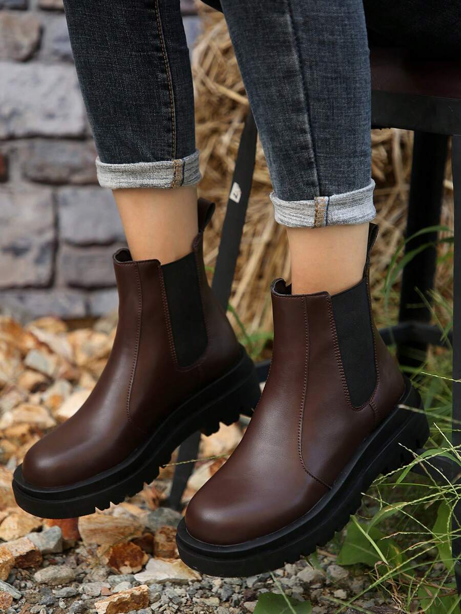 Rowan | Platform Chelsea Boots
