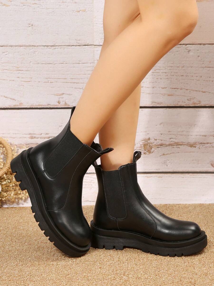 Rowan | Platform Chelsea Boots