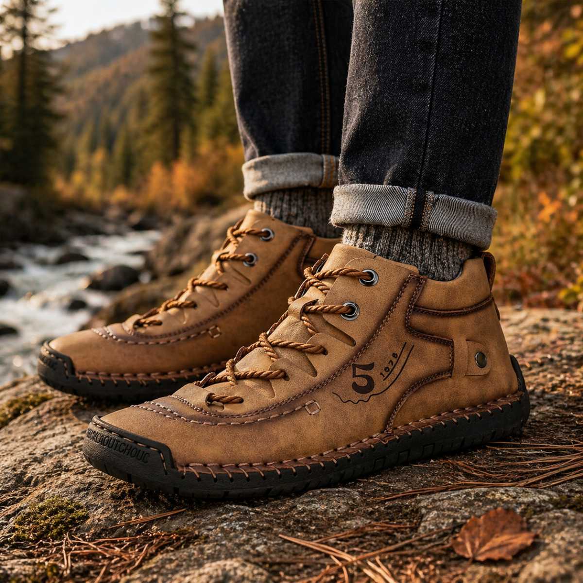 Rowan - Vintage Leather Boots