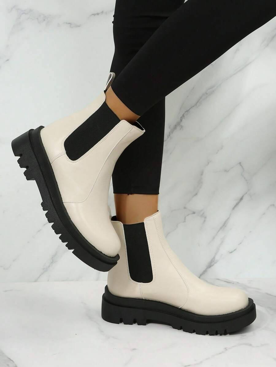 Rowan | Platform Chelsea Boots