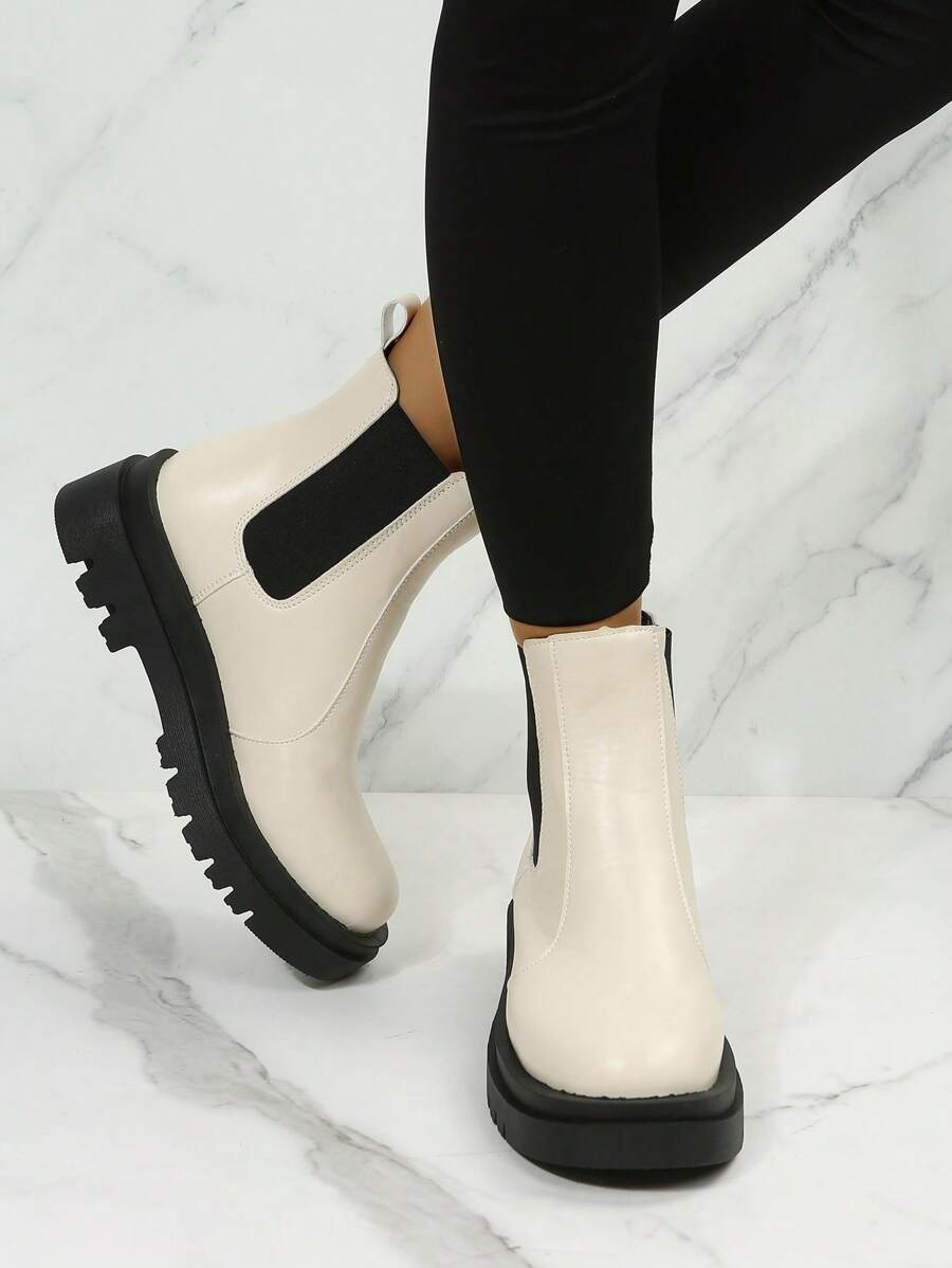 Rowan | Platform Chelsea Boots