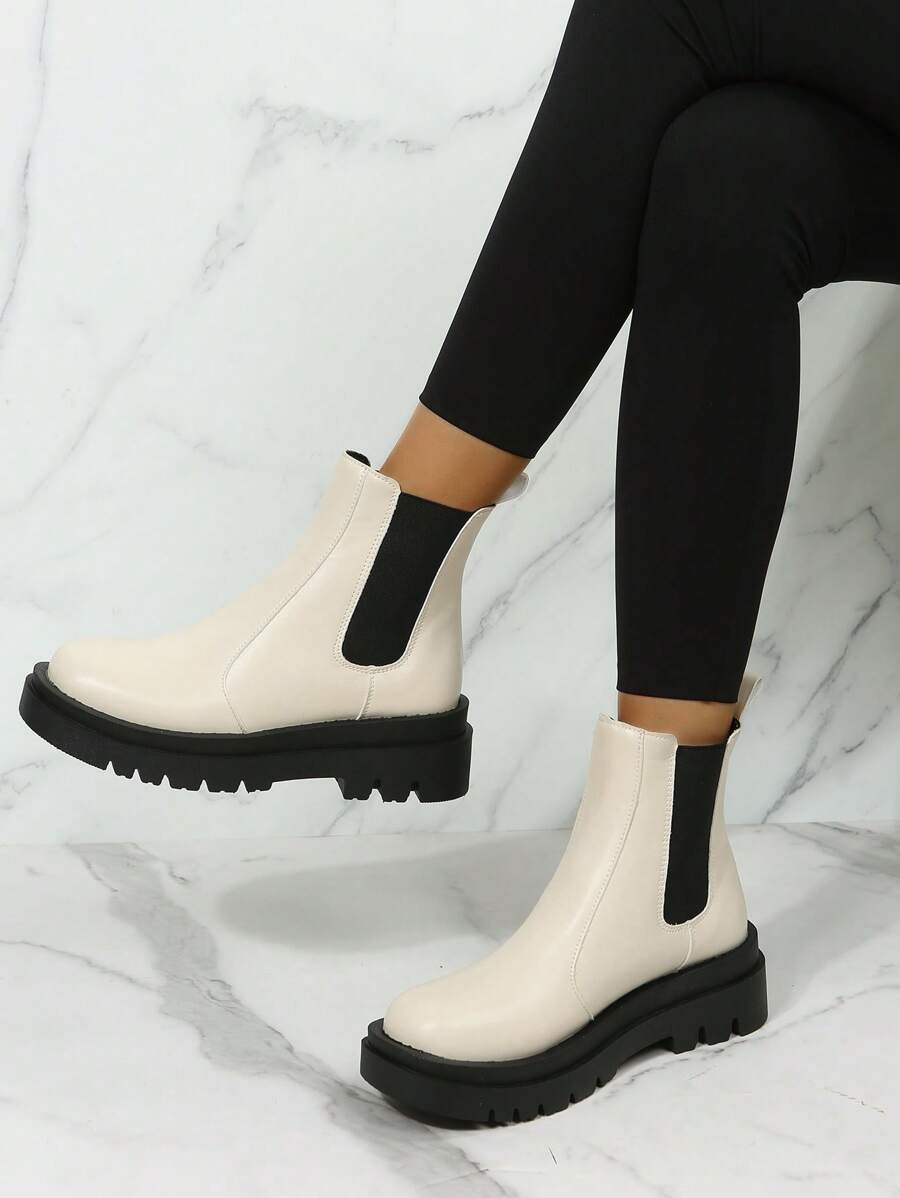 Rowan | Platform Chelsea Boots