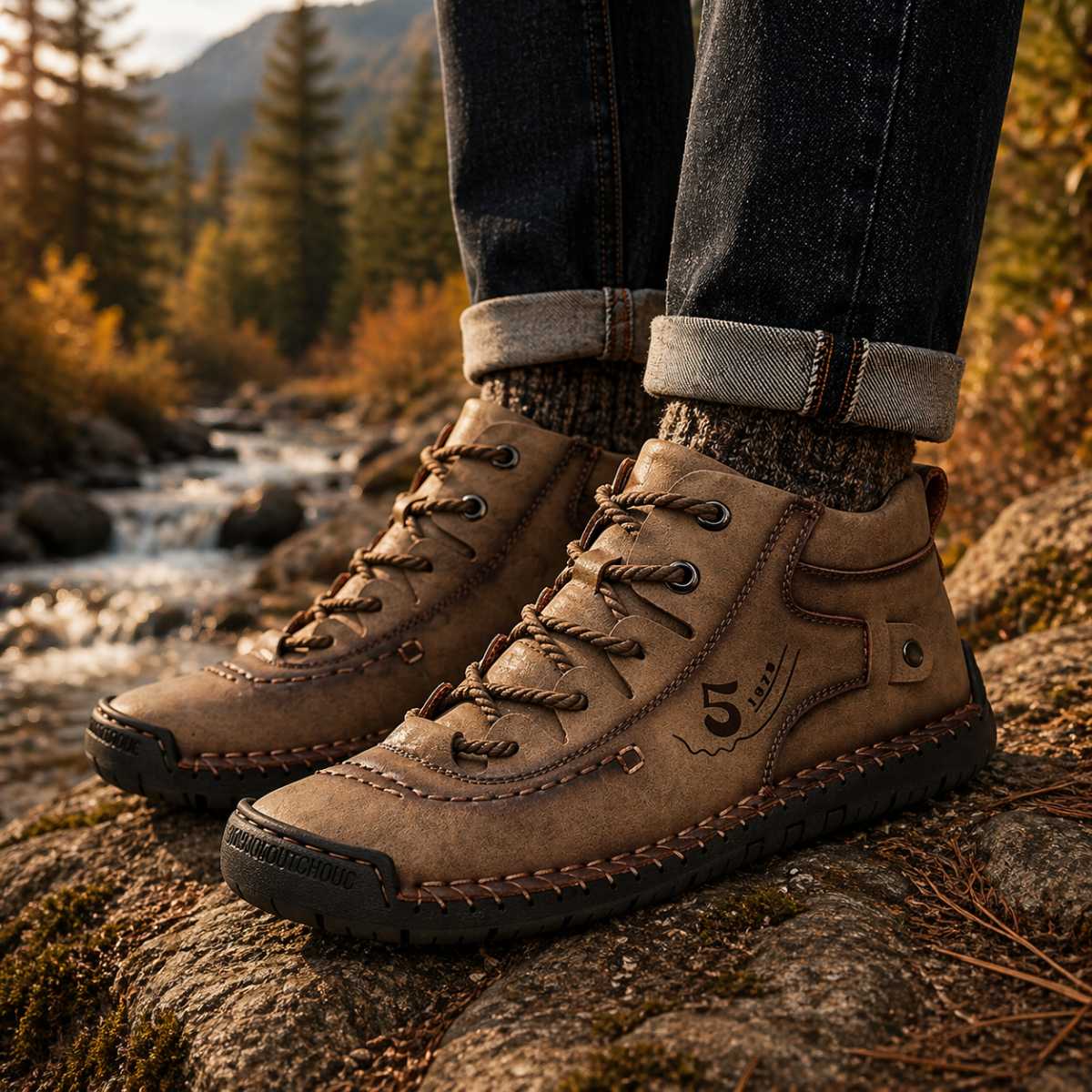 Rowan - Vintage Leather Boots