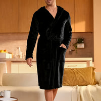 Rowan | Men's Flannel Dressing Gown