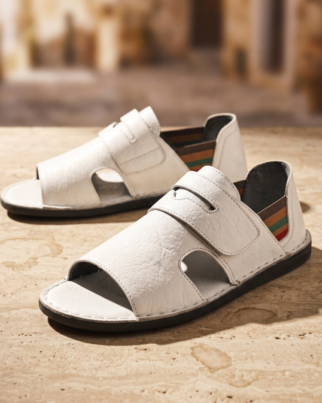 Rowan | Men's Orthopedic Leather Sandals