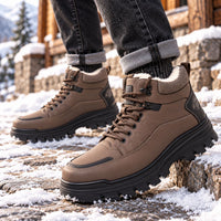 Rowan | Men's Fleece Lined Leather Winter Boots