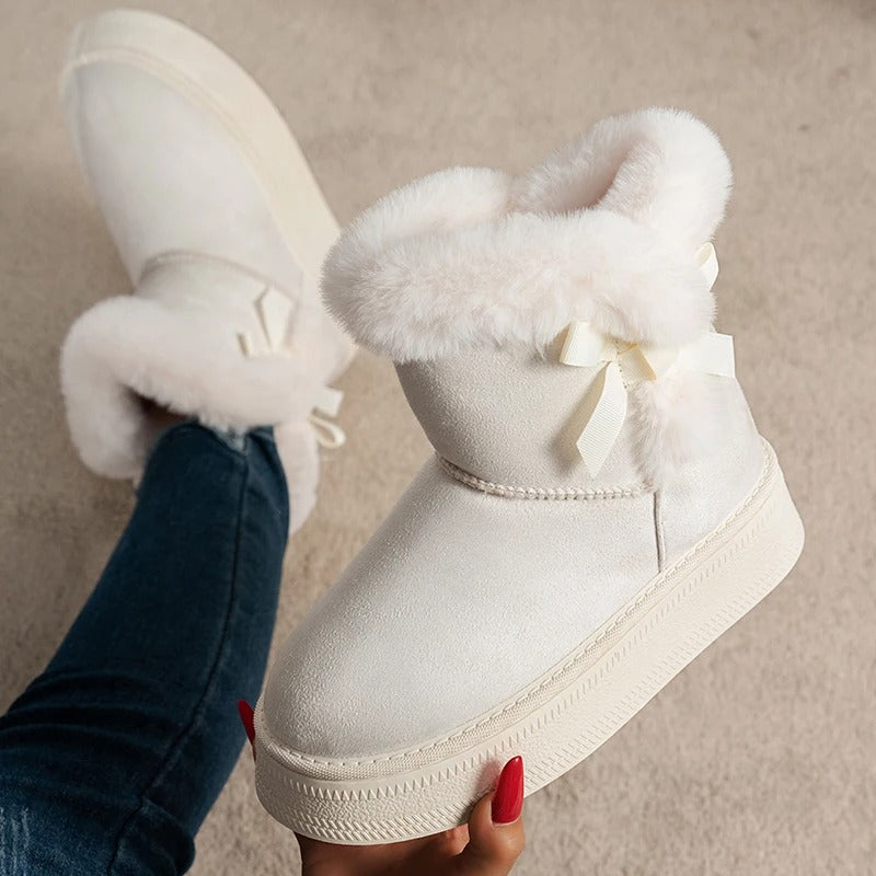 Rowan | Suede Platform Boots