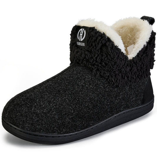 Rowan | Men's Plush Slipper Boots