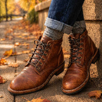 Hunter Mens Leather Boots
