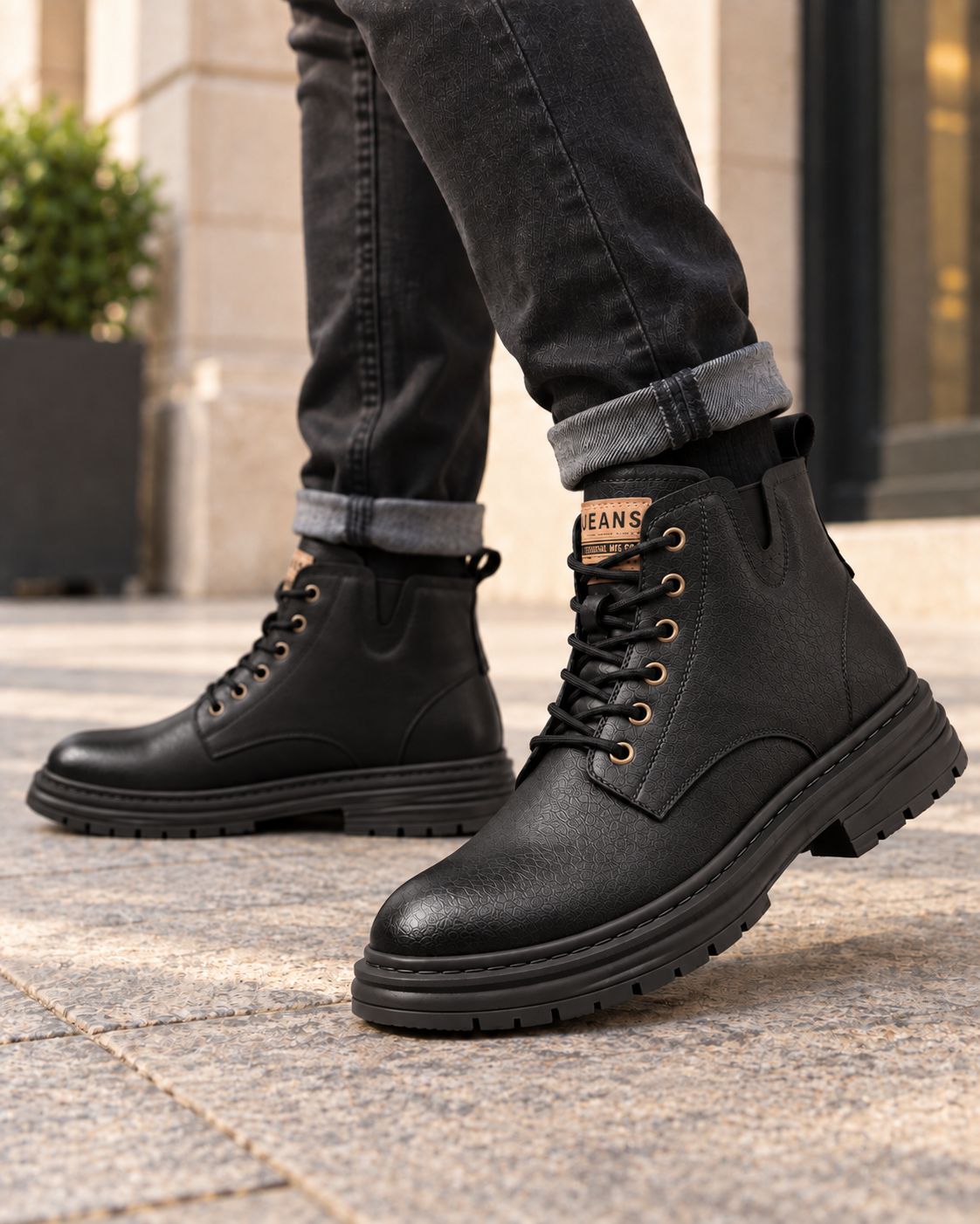 Rowan | Men's Leather Ankle Boots