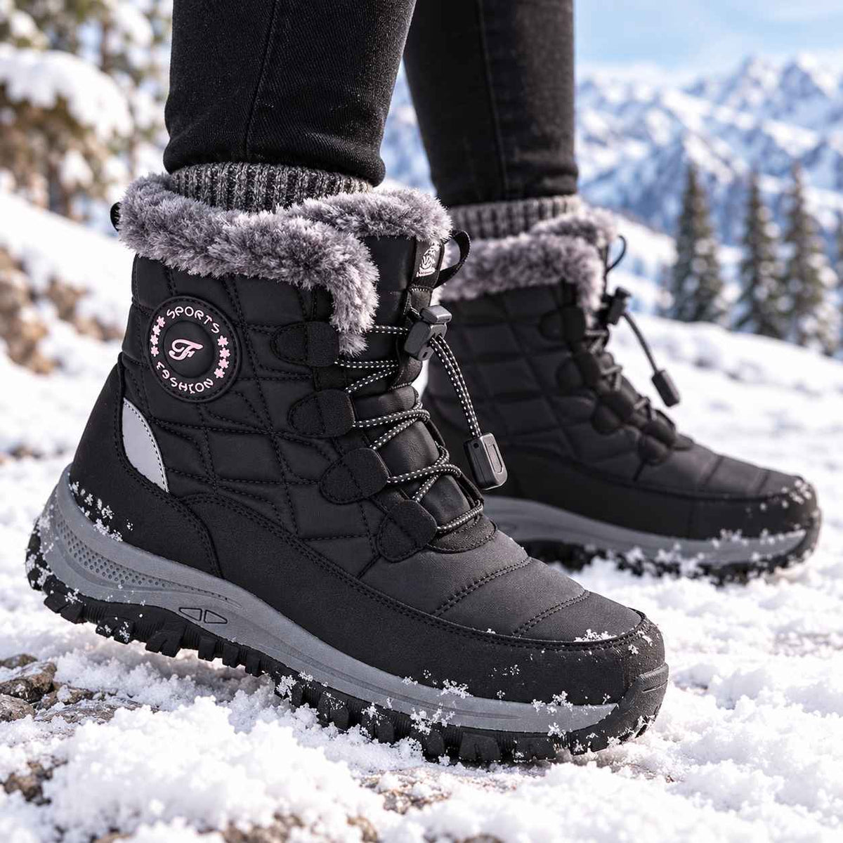 Rowan | Women's Fleece Lined Snow Boots