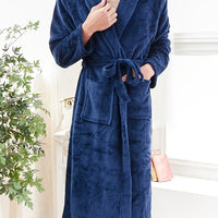 Rowan | Men's Fleece Dressing Gown