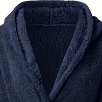 Rowan | Men's Hooded Fleece Robe