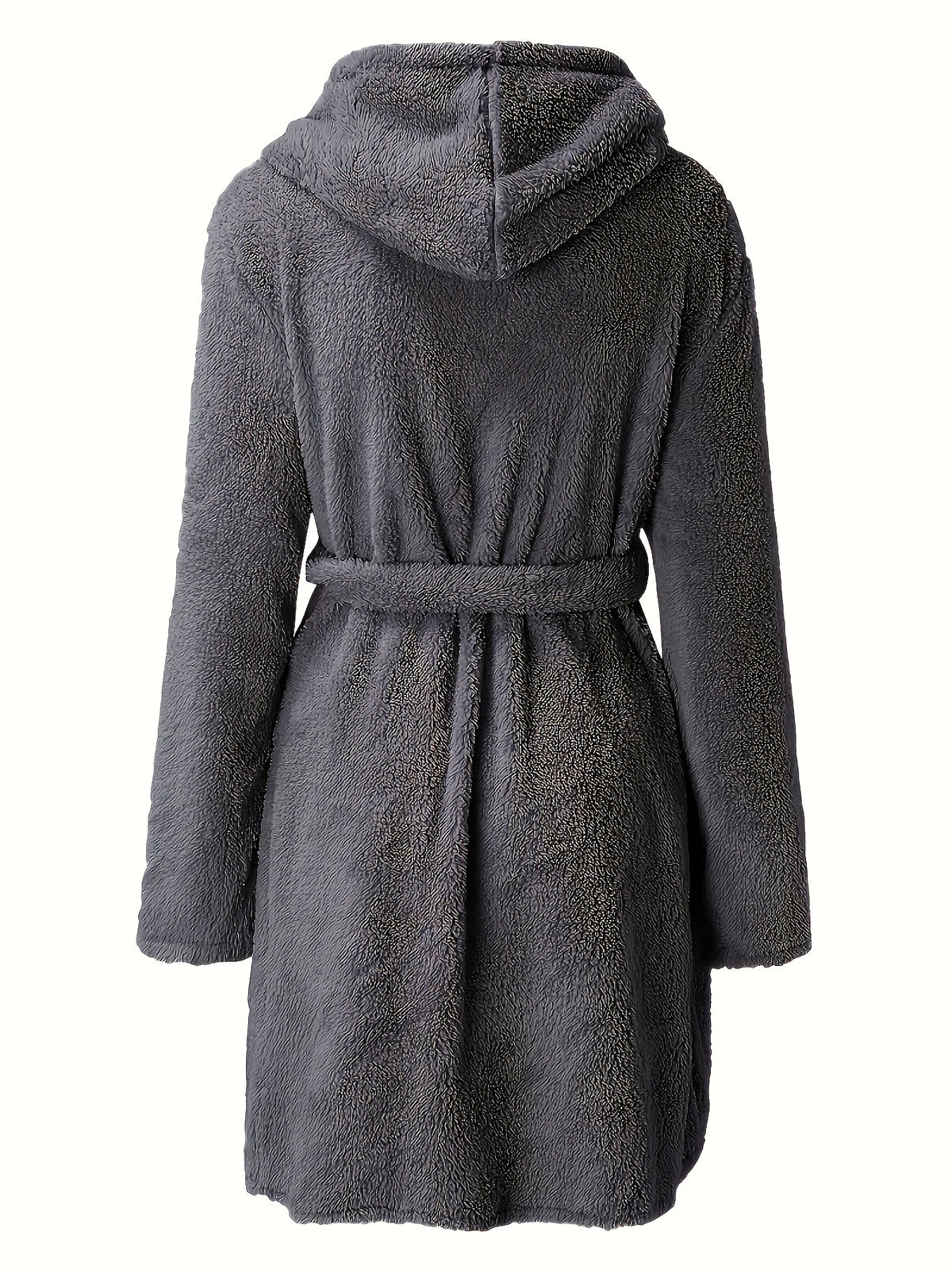 Rowan | Men's Hooded Fleece Robe