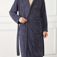 Rowan | Men's Hooded Dressing Gown
