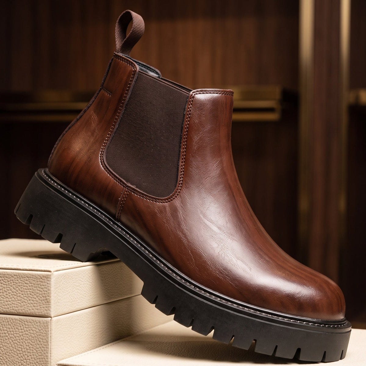 Rowan | Men's Chunky Chelsea Boots