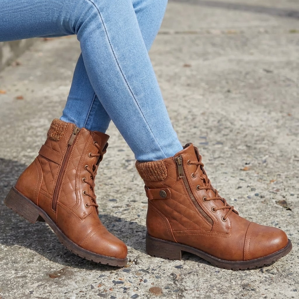 Rowan⏐Leather Ankle Boots