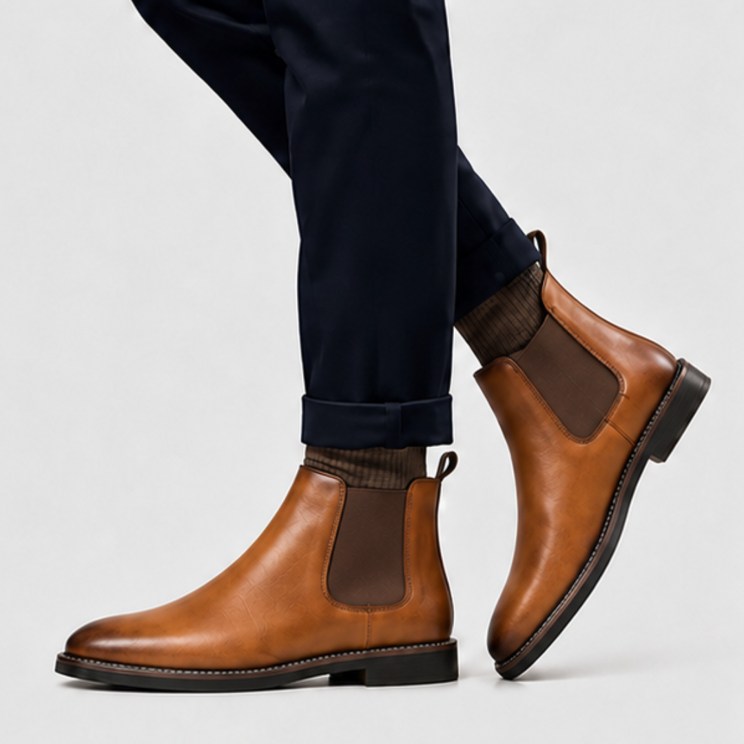 Rowan | Retro Chelsea Boots