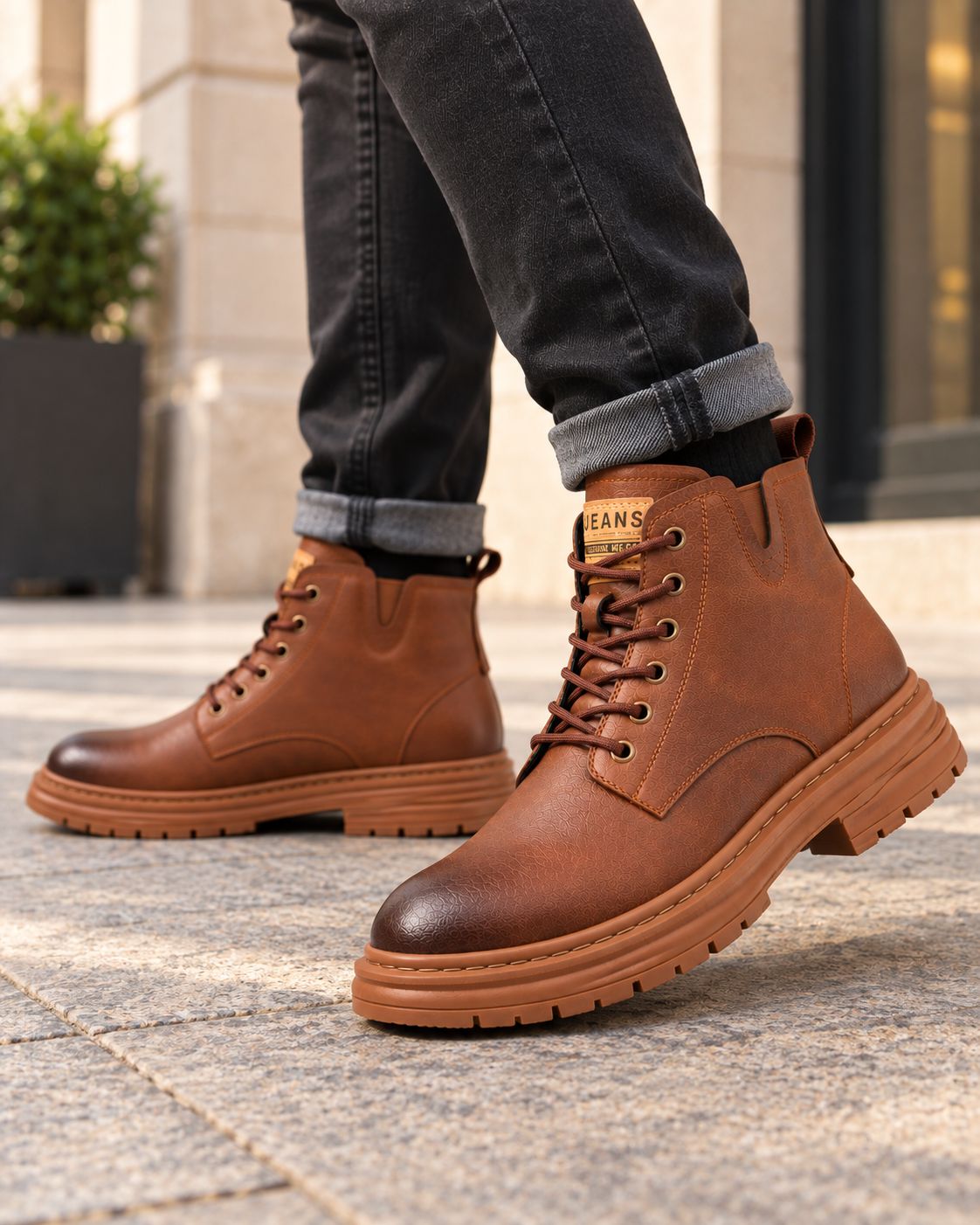 Rowan | Men's Leather Ankle Boots