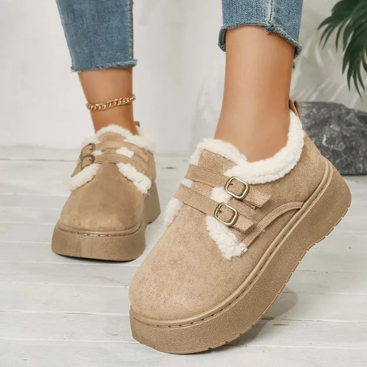 Rowan buckle winter ankle boots