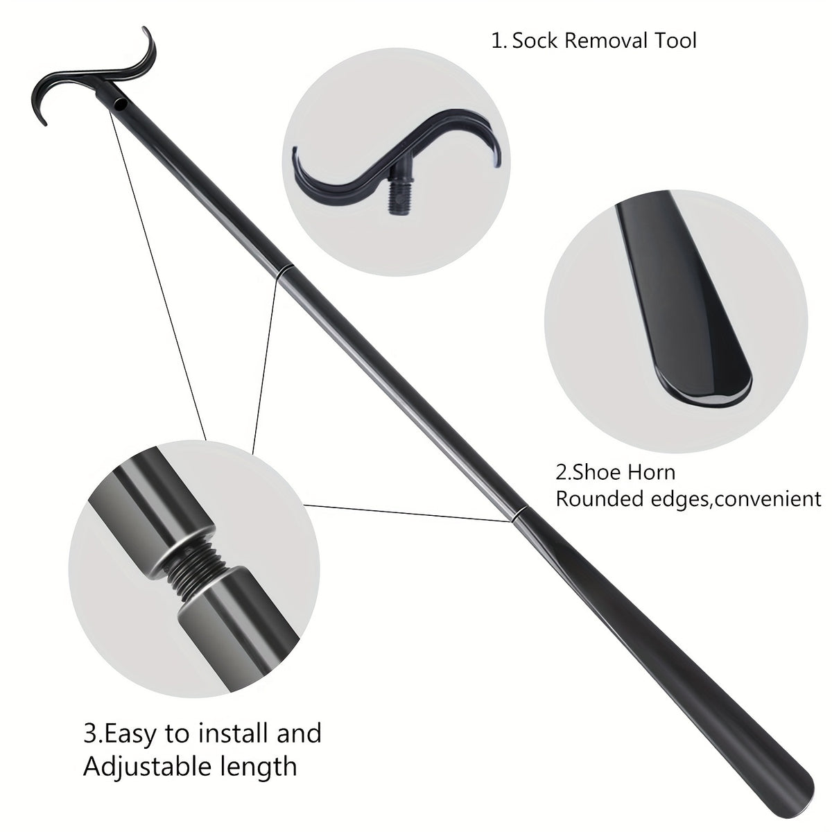 Rowan | Long Handled Shoe Horn