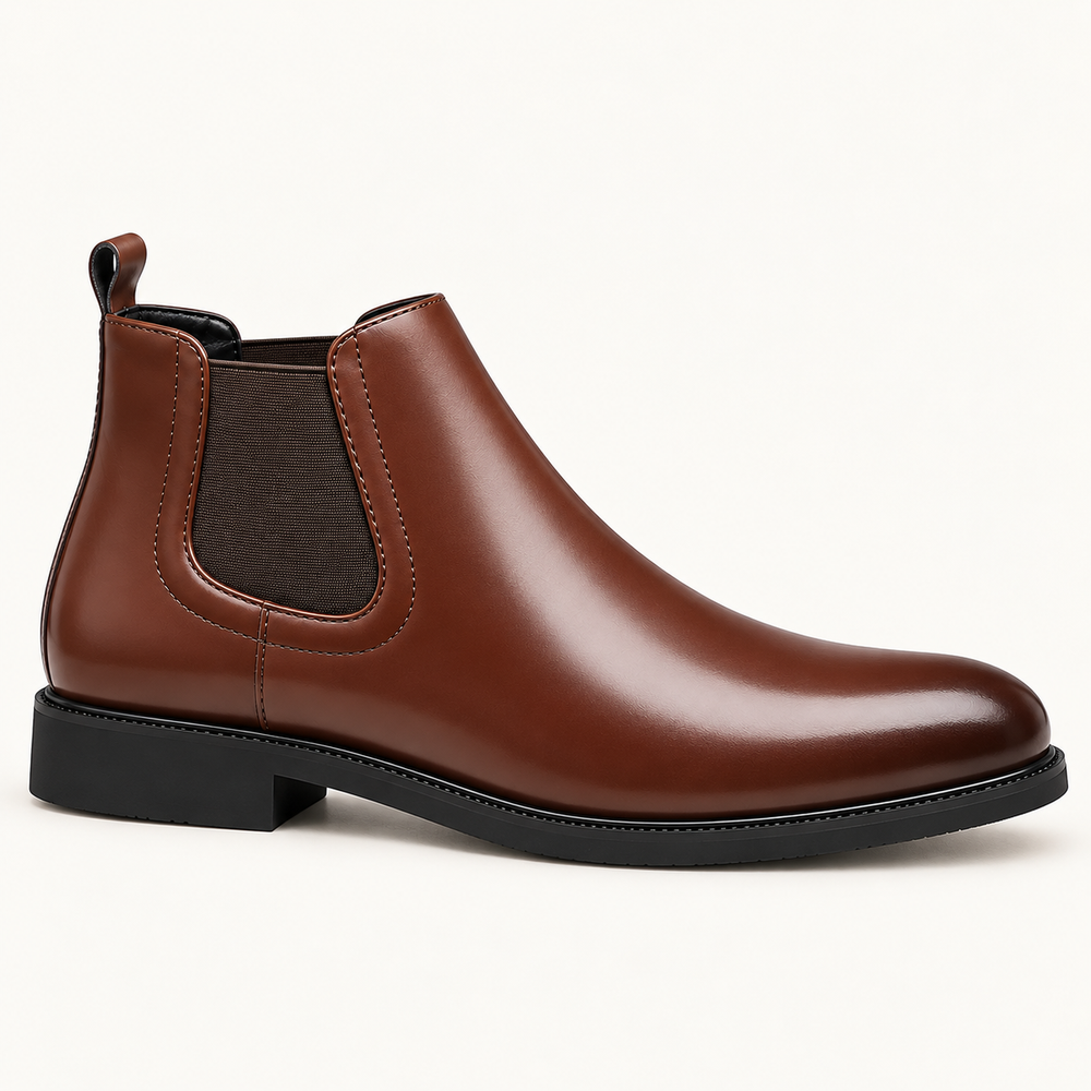 Rowan | Men's Brown Chelsea Boots