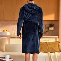 Rowan | Men's Flannel Dressing Gown