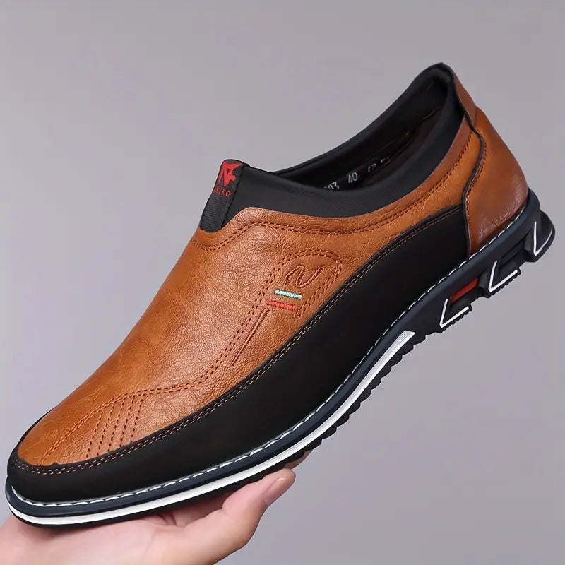 Rowan - Non Slip Leather Loafers