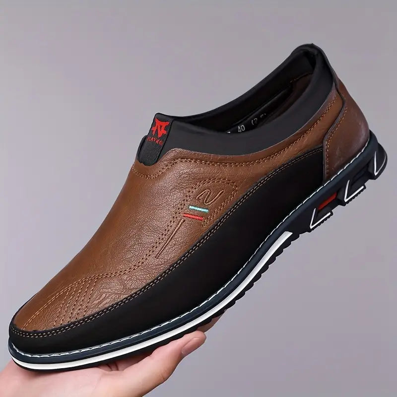 Rowan - Non Slip Leather Loafers