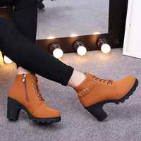 Rowan | Women's Lace-Up Ankle Boots
