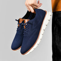 StepEase - Men's Wide-Fit Cushioned Slip-On Shoes