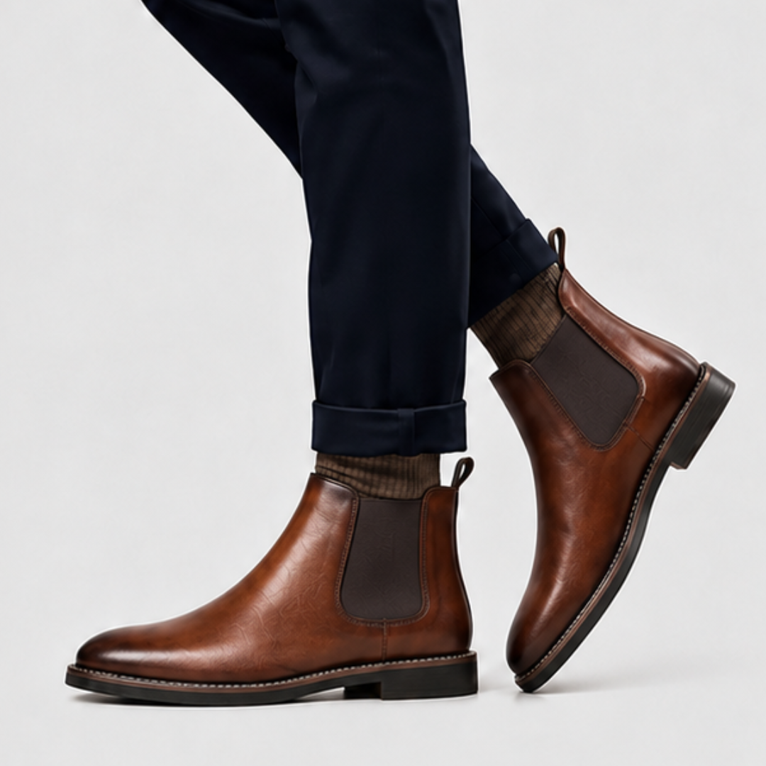 Rowan | Retro Chelsea Boots