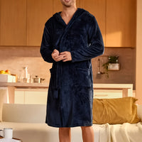 Rowan | Men's Flannel Dressing Gown