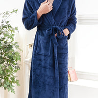 Rowan | Men's Fleece Dressing Gown