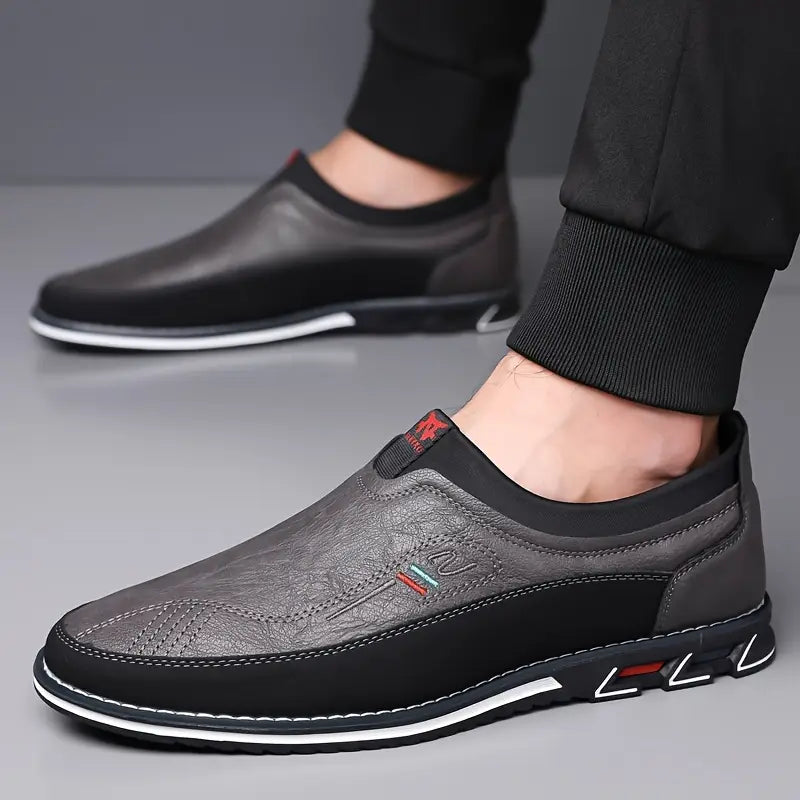 Rowan - Non Slip Leather Loafers