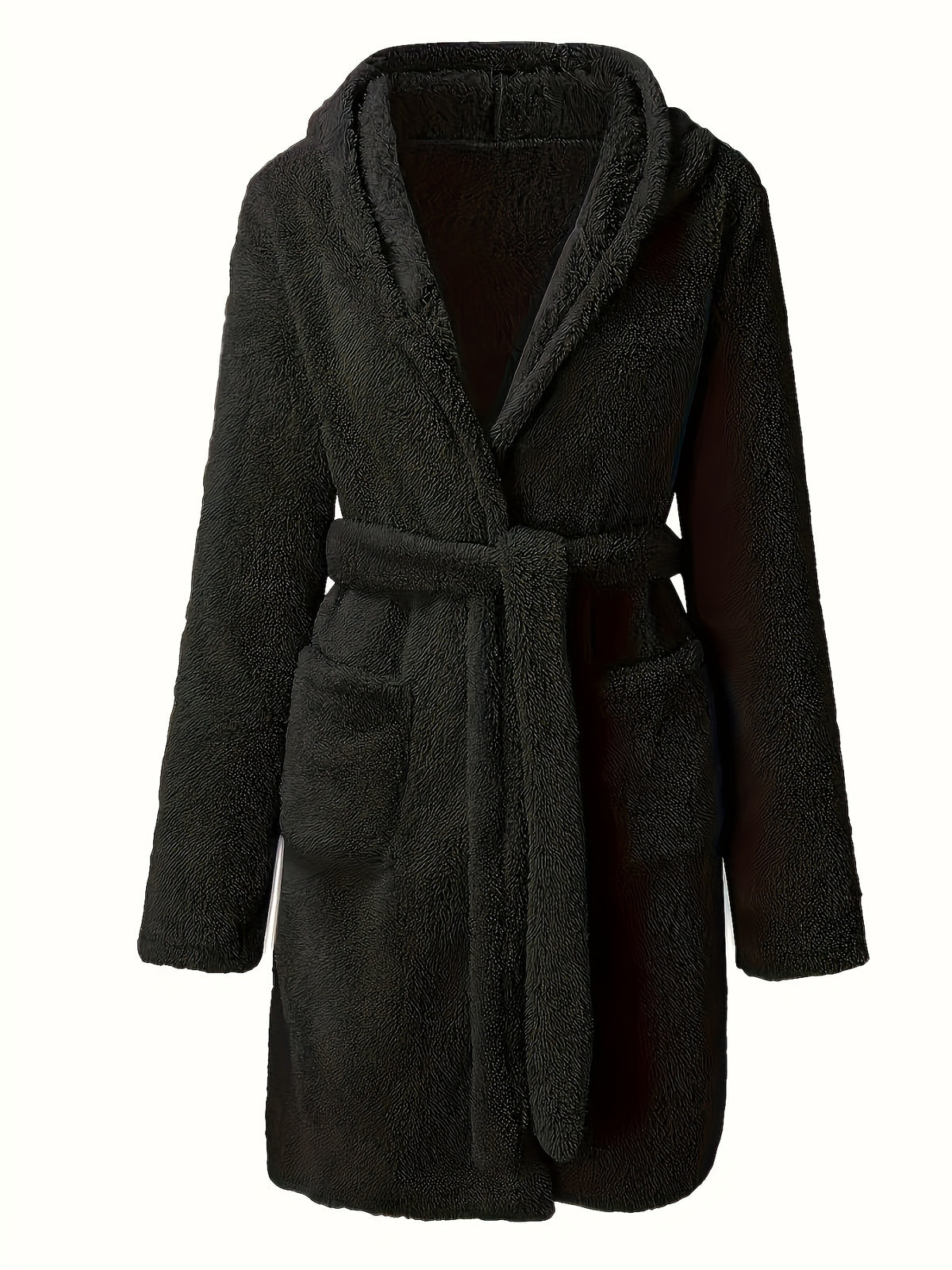 Rowan | Men's Hooded Fleece Robe