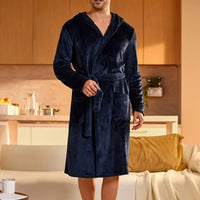 Rowan | Men's Flannel Dressing Gown