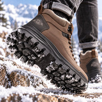 Rowan | Men's Fleece Lined Leather Winter Boots