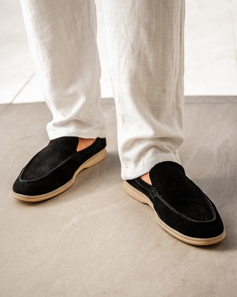 Rowan | Men Suede Loafers