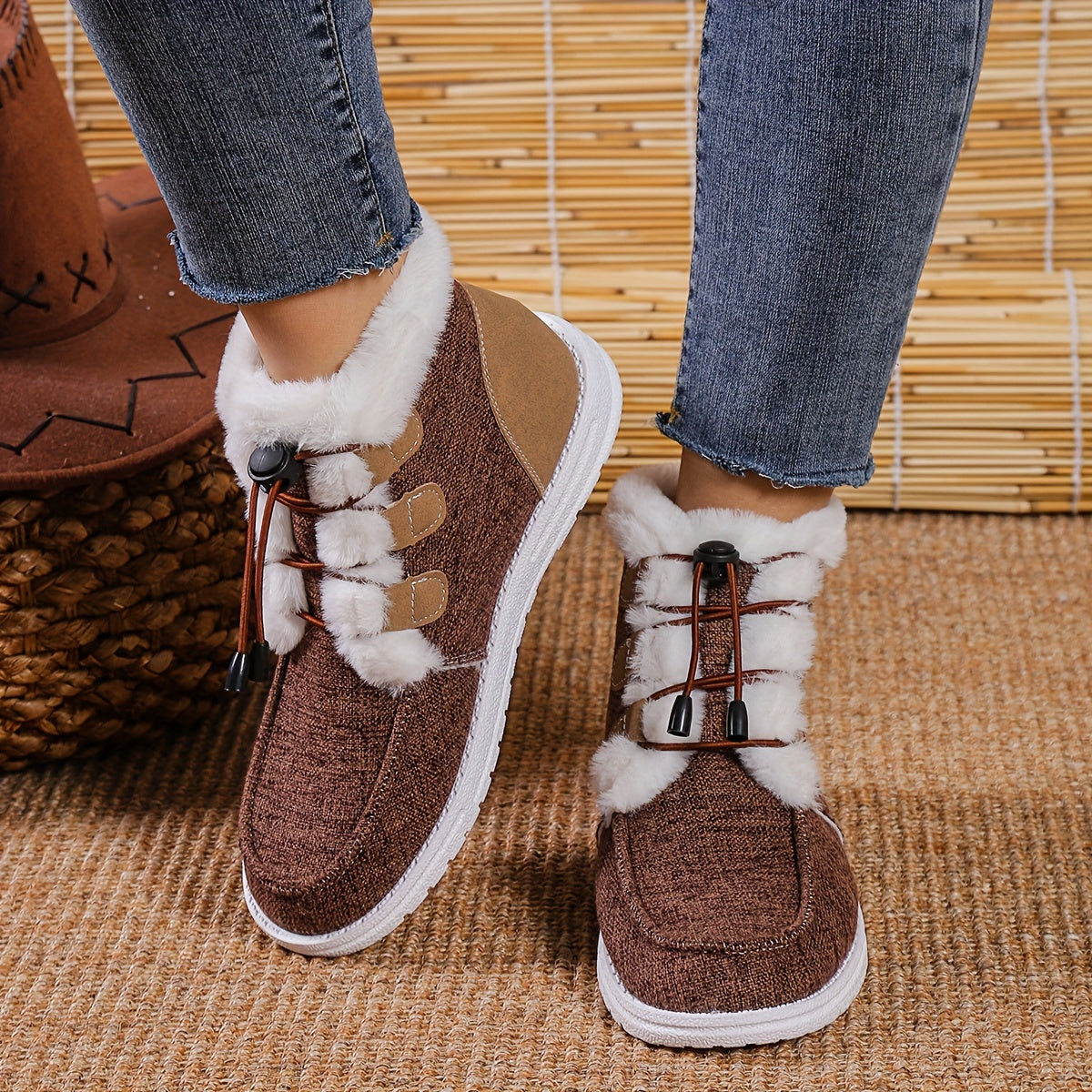 Rowan | Fleece-Lined Winter Shoes